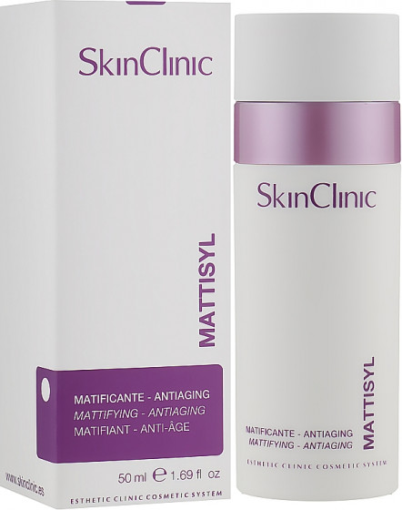 SkinClinic Mattisyl Cream - Матуючий антивіковий крем для обличчя - 1