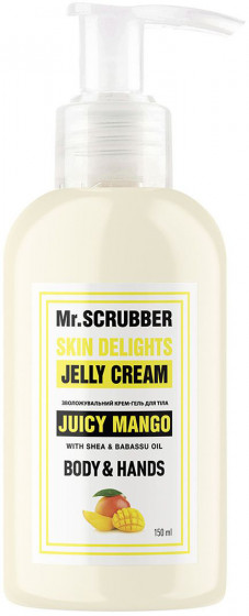 Mr.Scrubber Skin Delights Body&Hands Jelly Cream "Juicy Mango" - Крем-гель для тіла та рук