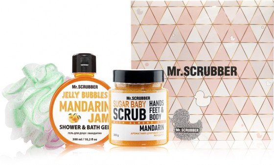 Mr.Scrubber "Mandarin" Gift Set - Подарунковий набір