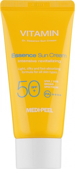 Medi Peel Vitamin Rx. Essence Sun Cream SPF50+ PA++++ - Вітамінний сонцезахисний крем для обличчя