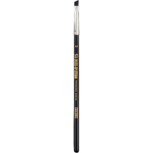 Make-Up Studio Eyebrow Brush Angle Shaped Nero Nr.33 - Пензлик для брів кутовий