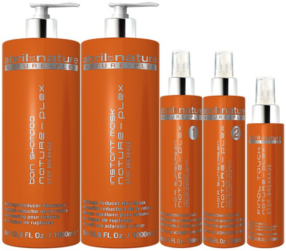 Abril et Nature Nature-Plex Hair Sunscreen Spray 1 - Двофазний спрей для фарбованого і густого волосся - 1