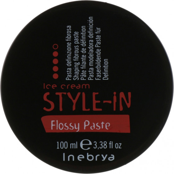 Inebrya Style-In Flossy Paste - Волокниста паста для укладання волосся