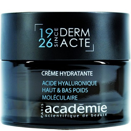 Academie Derm Acte Creme Hydratante Acide Hyaluronique Haut & Bas Poids Moleculaire - Зволожуючий крем з гіалуроновою кислотою