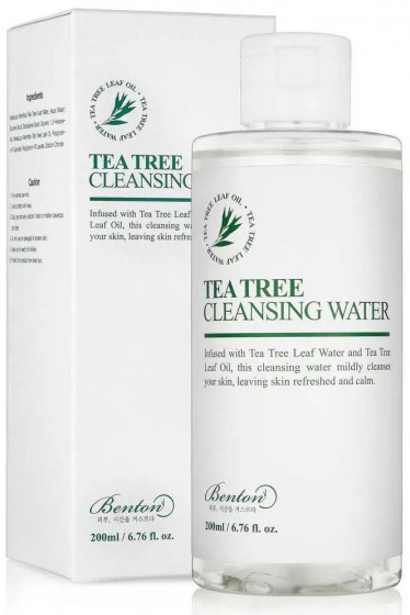 Benton Tea Tree Cleansing Water - Очищувальна вода з чайним деревом