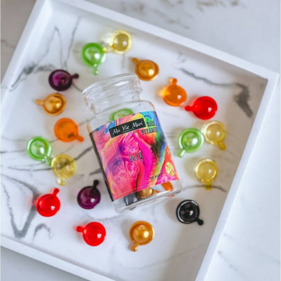 Ma Vie Mari Mix - Незмивні капсульні вітаміни-олія для волосся мікс - 1