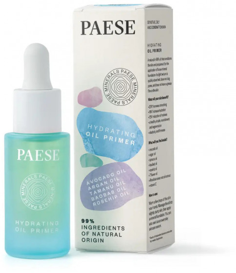 Paese Minerals Hydrating Oil Primer - Зволожуюча олія-праймер під макіяж