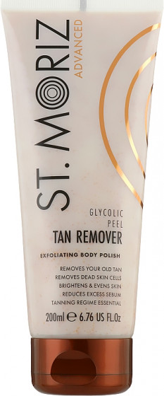 St. Moriz Advanced Glycolic Peel Tan Remover - Гліколієвий пілінг для видалення засмаги