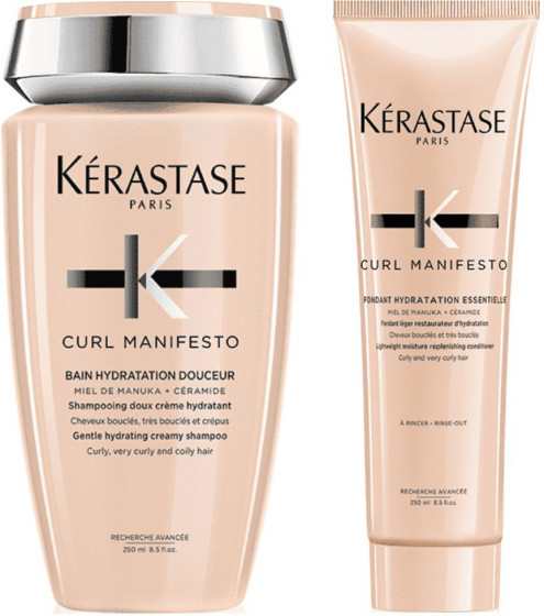 Kerastase Curl Manifesto Bain Hydratation Douceur - Зволожуючий шампунь-ванна для кучерявого волосся - 4