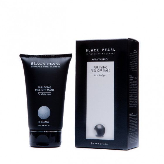 Sea of SPA Black Pearl Age Control Purifying Peel Off Mask - Очищаюча маска-плівка