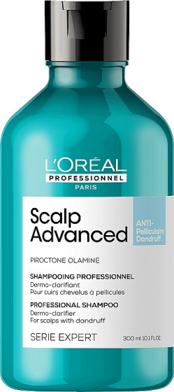 L'Oreal Professionnel Scalp Advanced Anti Dandruff Shampoo - Професійний дерморегулюючий шампунь проти лупи