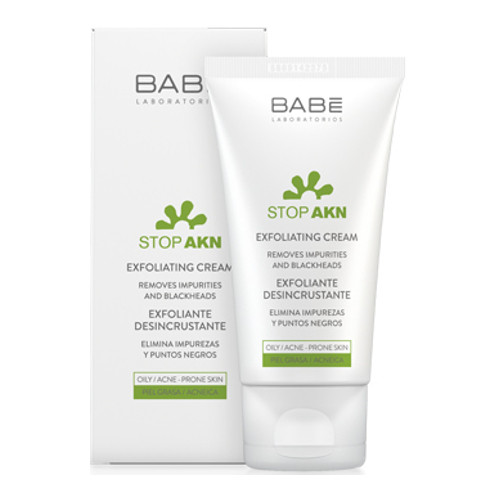 BABE Laboratorios Stop AKN Line Exfoliating Cream - Скраб для обличчя