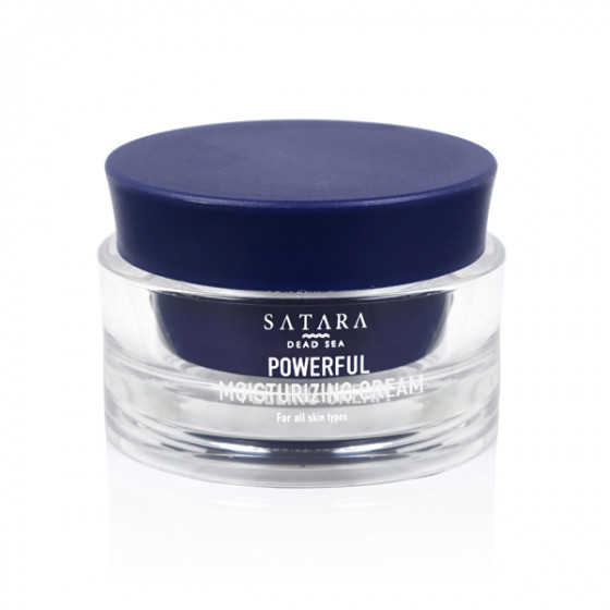 Satara Dead Sea Powerful Moisturizing Cream SPF25 for Dry Skin - Денний зволожуючий крем для сухої шкіри