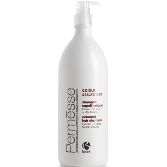 Barex Permesse Colour Assurances Shampoo - Шампунь для фарбованого волосся з екстрактом лічі та червоного винограду