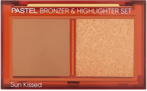 Pastel Sun Kissed Bronzer & Highlighter Set - Палетка бронзер і хайлайтер
