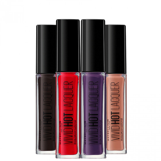 Maybelline Color Sensational Vivid Hot Lacquer Lippenstift - Блиск для губ з лаковим ефектом - 2