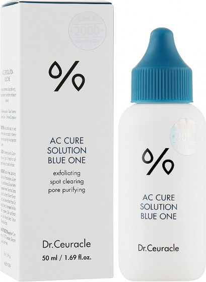 Dr.Ceuracle АC Cure Solution Blue One - Сироватка проти акне для локального застосування - 1