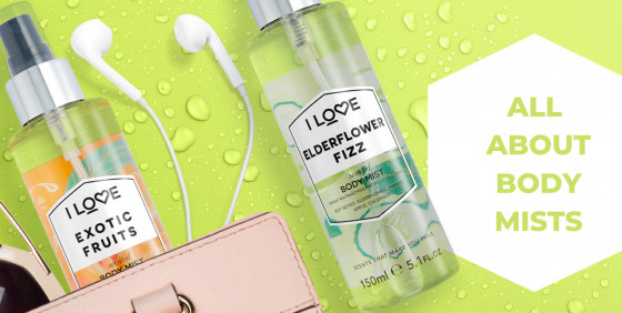 I Love Elderflower Fizz Body Mist - Освіжаючий спрей для тіла "Коктейль з бузини" - 2