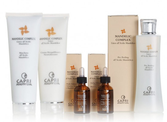 Capri Beauty Line Mandelic Complex Anti-Spot Fluid Azelaic and Mandelic Solution at 50% - Кислотний флюїд на основі мигдальної і азелаїнової кислоти 50% - 1