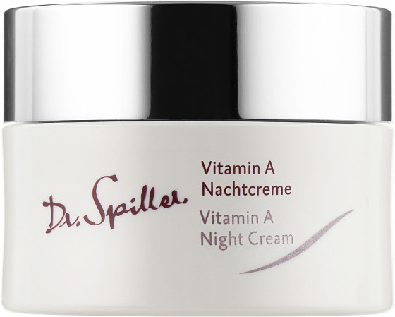 Dr. Spiller Vitamin A Night Cream - Нічний омолоджуючий крем з вітаміном А