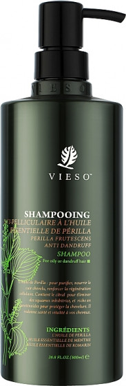 Vieso Perilla Anti-Dandruff Shampoo - Шампунь від лупи з багаторічною перилою