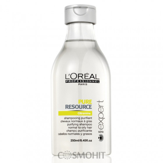 L’Oreal Professionnel Pure Resource Shampoo - Очищаючий шампунь для жирного волосся