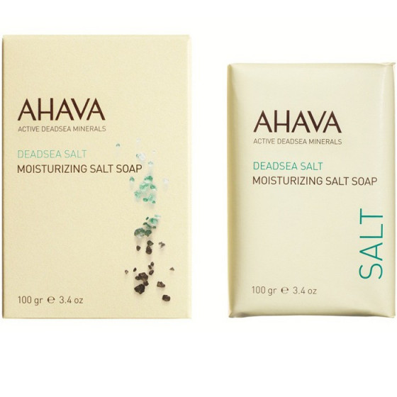 Ahava Deadsea Salt Moisturizing Salt Soap - Мило на основі солі Мертвого моря - 1