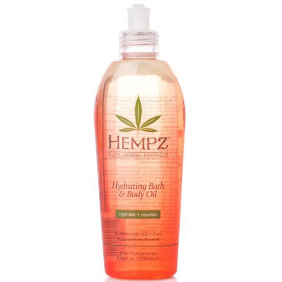 Hempz Hydrating Bath & Body Oil - Зволожуюча олія для тіла і душа