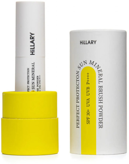 Hillary Perfect Protection Sun Mineral Brush Powder SPF30+ - Сонцезахисна мінеральна пудра - 2