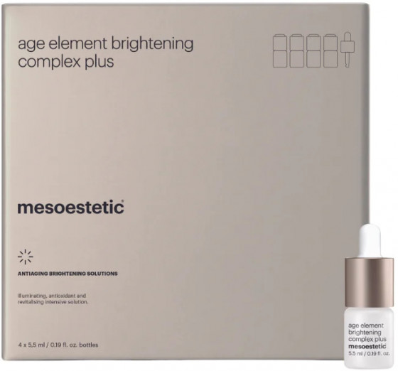 Mesoestetic Age Element Brightening Complex Plus - Сироватка для освітлення та сяйва шкіри