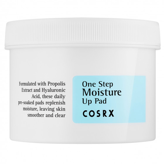 CosRX One Step Moisture Up Pads - Зволожуючі подушечки для обличчя