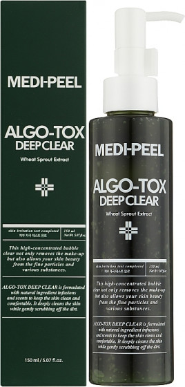 Medi Peel Algo-Tox Deep Clear - Пінка для глибокого очищення - 1