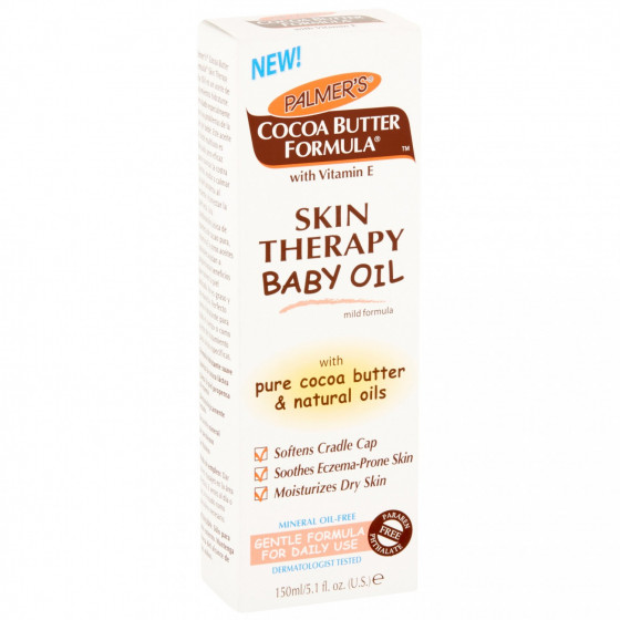 Palmer's Cocoa Butter Skin Therapy Baby Oil - Масло для догляду за дитячою шкірою - 1