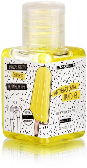 Mr.Scrubber Antibacterial Hand Gel "Mango Ice Cream" - Антисептик для рук