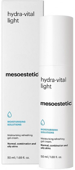 Mesoestetic Hydra-Vital Light - Освіжаючий, відновлюючий та зволожуючий гель-крем для обличчя