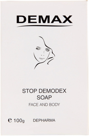 Demax Anti-Demodex Line Soap Medicinal Universal Against Demodex For The Face And Body - Лікувальне мило від демодекса 100 гр