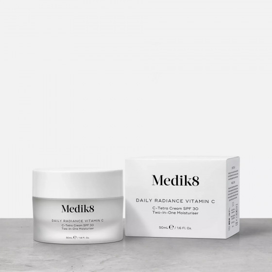 Medik8 Daily Radiance Vitamin C C-Tetra Cream SPF30 - Антиоксидантний крем для обличчя - 1