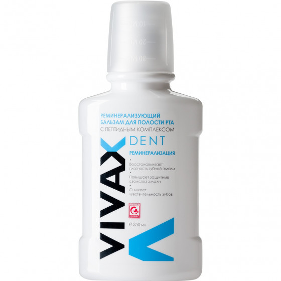 Vivax Dent - Ремінералізуючий бальзам для порожнини рота з пептидним комплексом