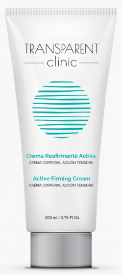 Transparent Clinic Active Firming Cream - Підтягуючий крем для тіла з центелою та органічним кремнієм