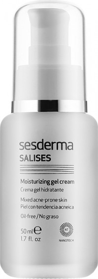 Sesderma Salises Moisturizing Gel Cream - Зволожуючий крем-гель для обличчя