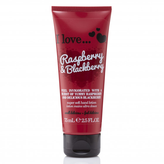 I Love Raspberry & Blackberry Super Soft Hand Lotion - Лосьйон для рук "Малина і ожина"