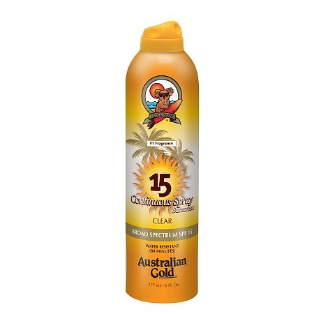 Australian Gold Continuous Spray SPF 15 - Сонцезахисний спрей аерозоль SPF 15