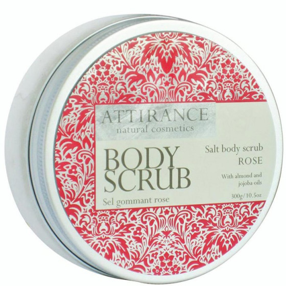 Attirance Rose Salt Body Scrub - Сольовий скраб для тіла Роза