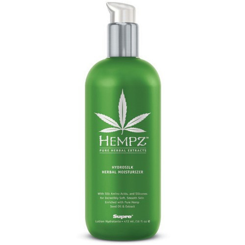 Hempz Hydrosilk Herbal Moisturizer - Зволожуючий рослинне молочко для тіла з шовком