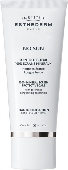 Institut Esthederm No Sun 100% Mineral Screen Protective Care - Захисний крем для обличчя