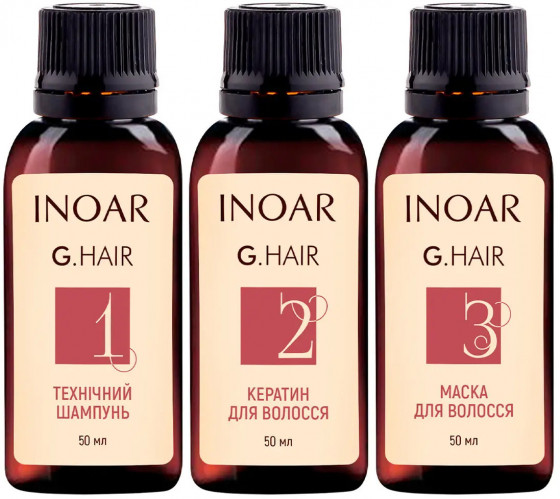 Inoar G-hair - Кератинове випрямлення волосся