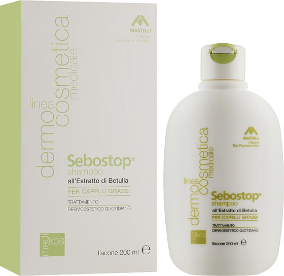 Mastelli Sebostop Shampoo for Greasy Hair - Шампунь для жирного волосся