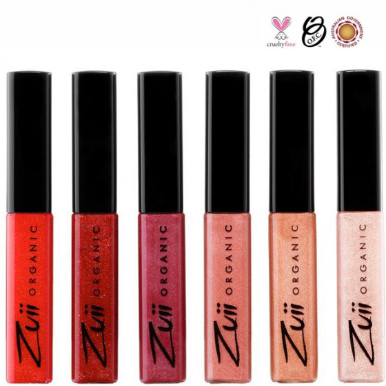 Zuii Organic Flora Lip Tint - Блиск для губ (Гібіскус) - 1