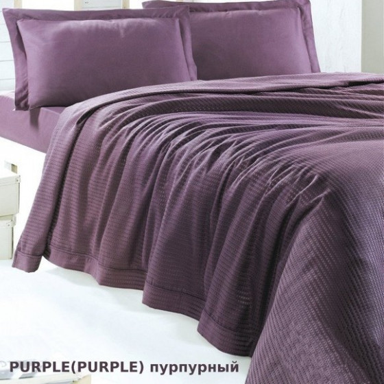 Issimo Home Plume Purple - Полуторное покривало з наволочками