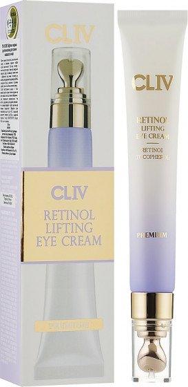 CLIV Retinol Lifting Eye Cream Premium - Ліфтинг крем з ретинолом для зони навколо очей - 1